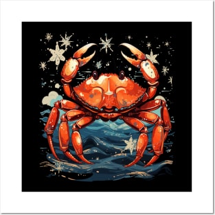 Patriotic Crab Posters and Art